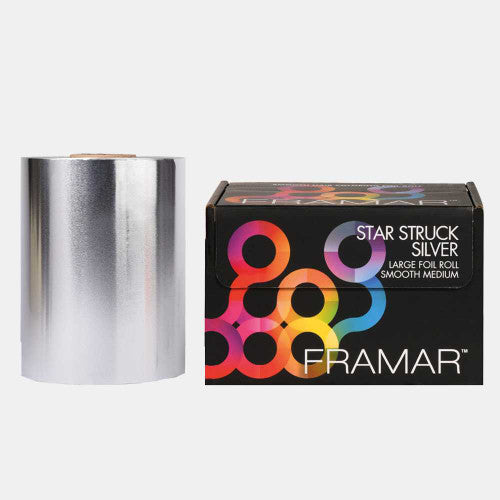 FRAMER Stagnola Embossed Roll Silver