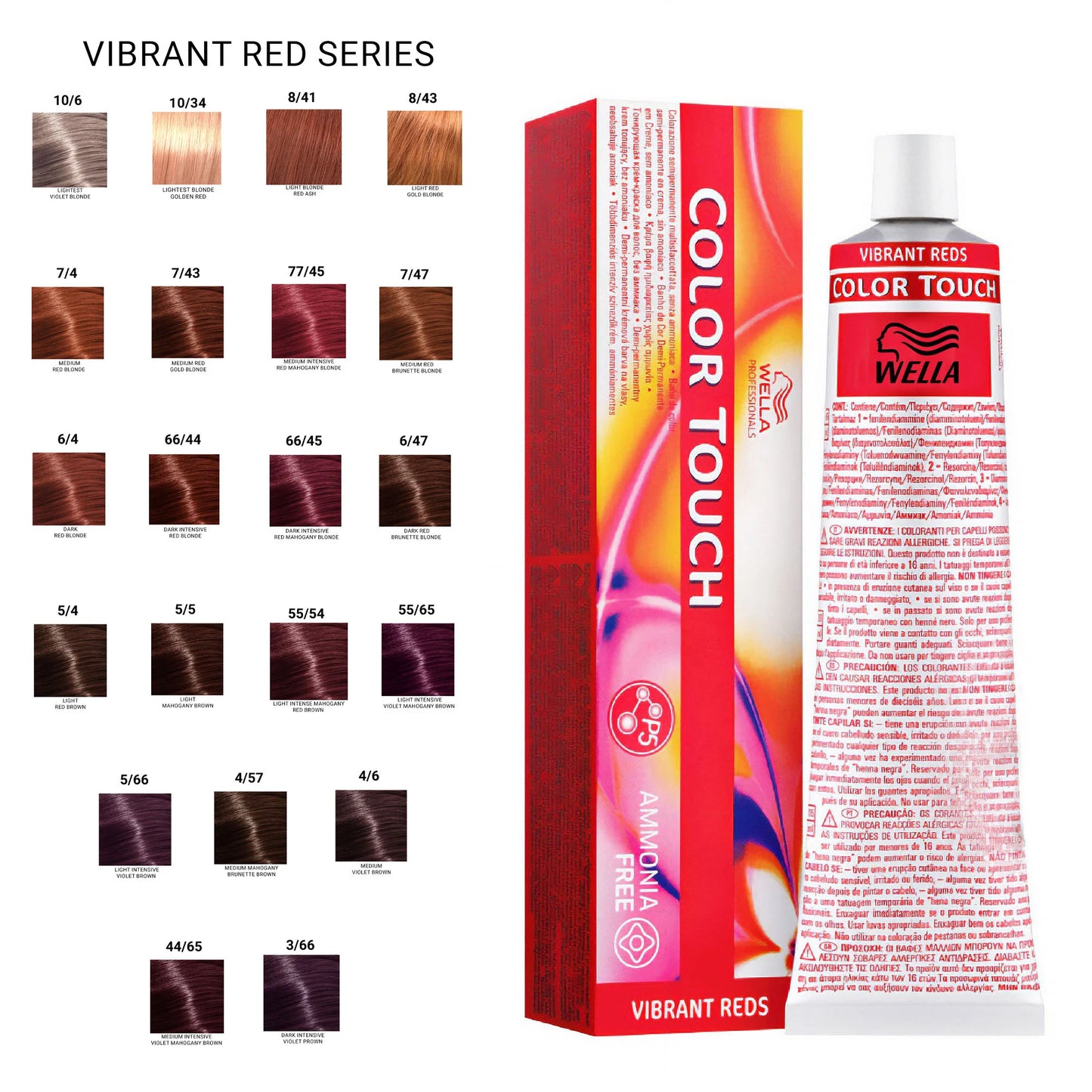 WELLA Color Touch VIbrant Reds