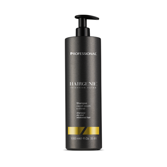 Professional Hairgenie Intensive Nutre | Shampoo per capelli secchi e sfibrati 1LT