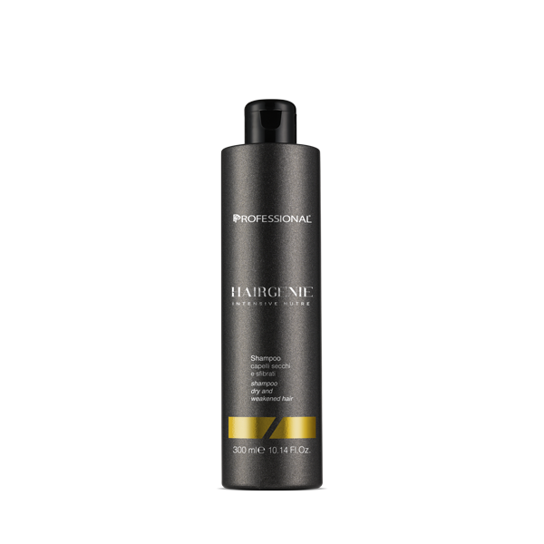 Professional Hairgenie Intensive Nutre | Shampoo per capelli secchi e sfibrati 300ML