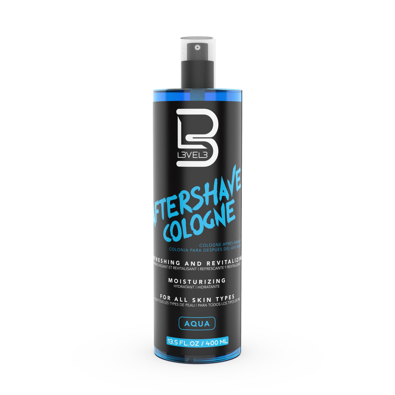 L3vel3 After Shave Spray Cologne Aqua