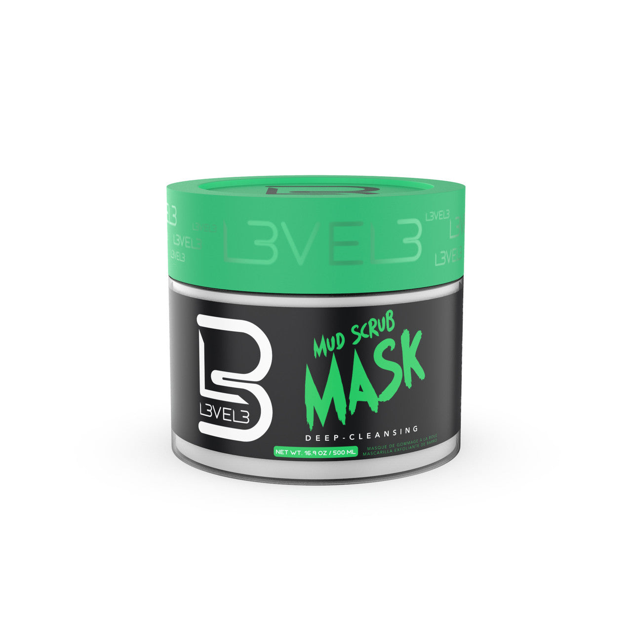 L3vel3 Mud Scrub Mask 500ML