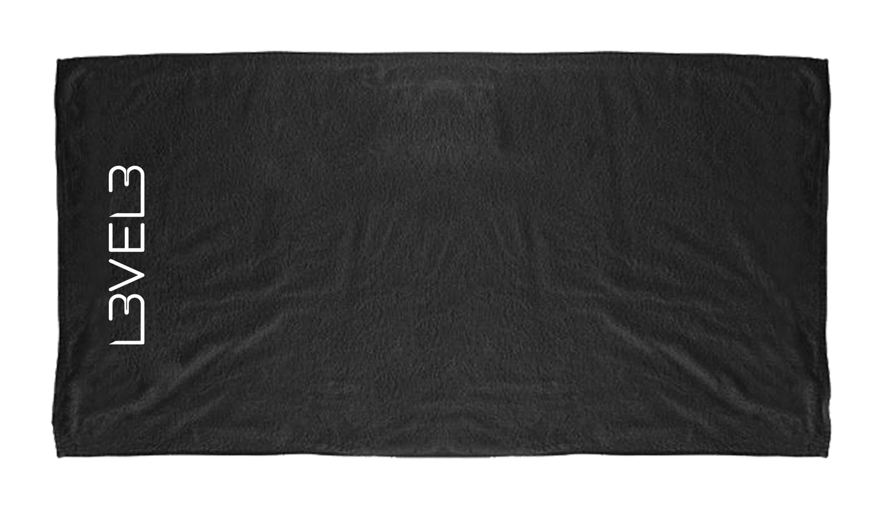 L3vel3 Asciugamano Rasatura Premium Black