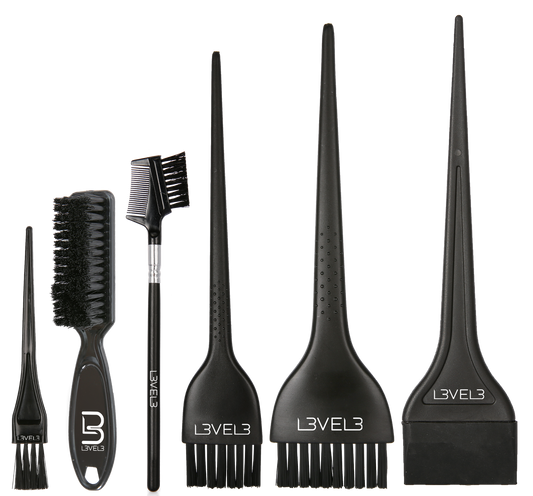 L3vel3 Tint Brush Set 6pz