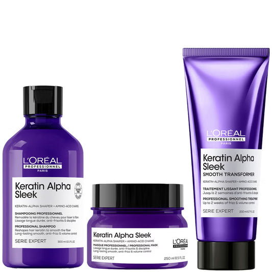 Oreal Kit Keratin Alpha Sleek