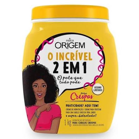 Origem Mask Idratante 2in1 capelli crespi 1KG