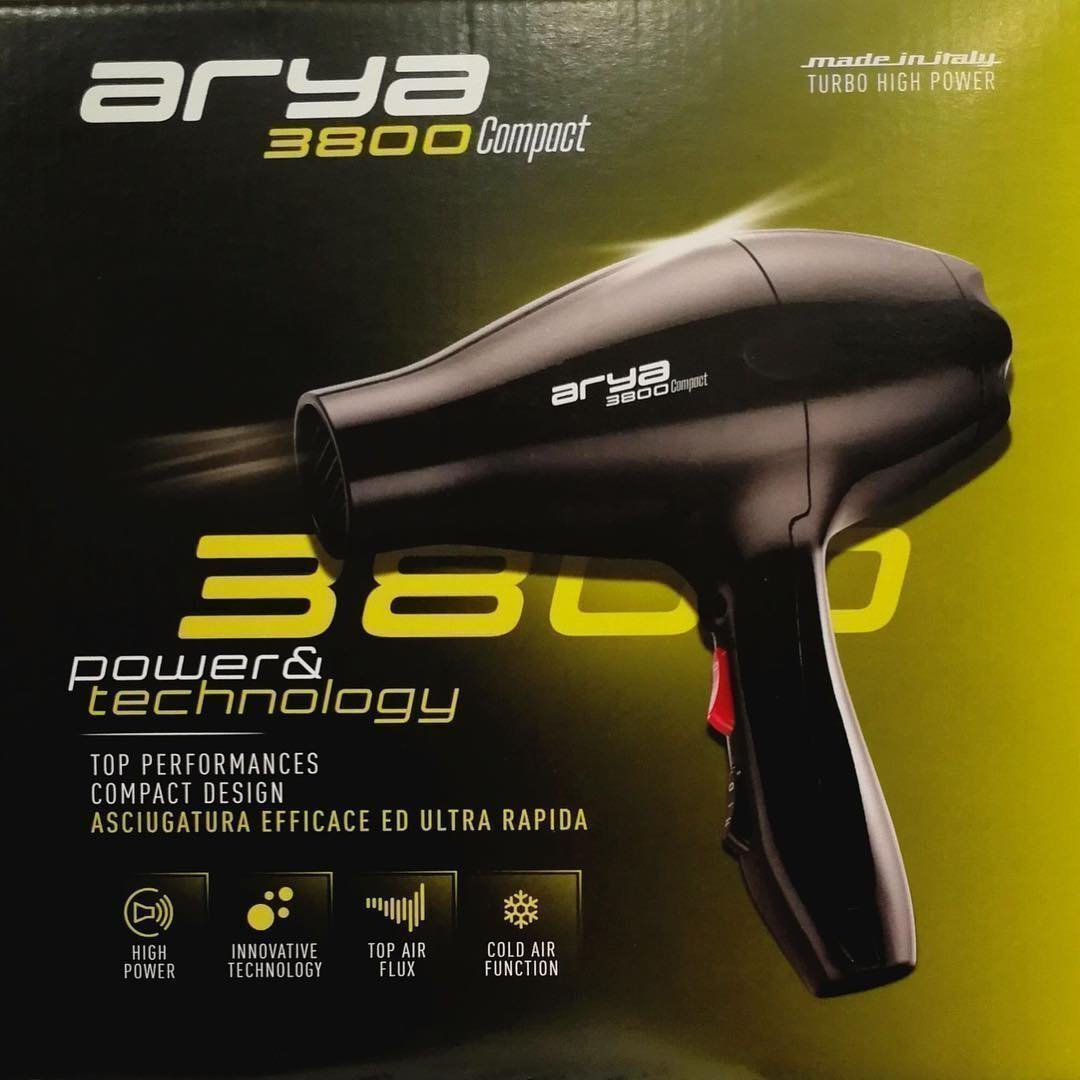 Arya Asciugacapelli 3800 Compact 2200W